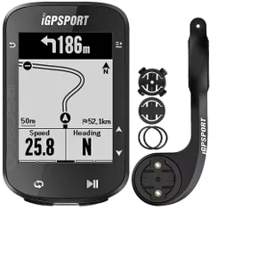 Kit Ciclocomputador com GPS Igpsport BSC200 + Suporte Frontal