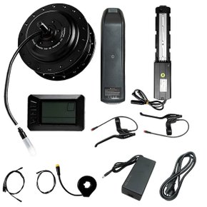 Kit de Bicicleta Elétrica Assistida GTA + Bateria GTA + Carregador de Bicicleta