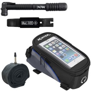 Kit de Ciclismo Essencial Bolsa de Quadro + Câmara de Ar Válvula Fina + Espátula + Bomba de Ar Kit de Ciclismo Essencial Bolsa de Quadro + Câmara de Ar Válvula Fina + Espátula + Bomba de Ar