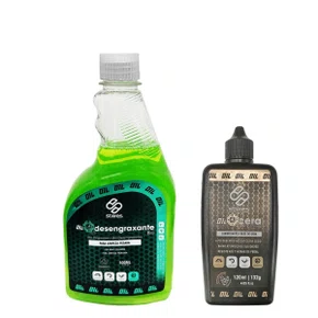 Kit Desengraxante Solifes Biodegradável 500ml + Lubrificante Cera PTFE 120ml