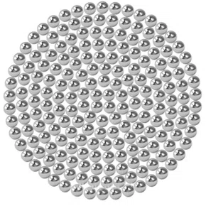 Kit Esferas de Bicicleta Absolute 1/8 Cubo Traseiro 144 Unidades