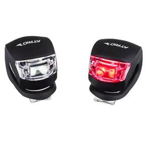 Kit Iluminação de Bicicleta Atrio Dianteiro e Traseiro Silicone Led Kit Iluminação de Bicicleta Atrio Dianteiro e Traseiro Silicone Led