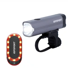 Kit Farol Igpsport VS800 Smart + Sinalizador Traseiro SR Mini 30 Lúmens Kit Farol Igpsport VS800 Smart + Sinalizador Traseiro SR Mini 30 Lúmens