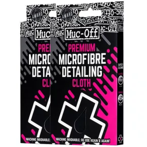 Kit Flanela Microfibra Muc-Off Premium Detailing Cloth 2 Unidades Kit Flanela Microfibra Muc-Off Premium Detailing Cloth 2 Unidades
