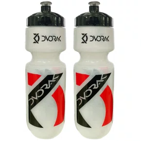 Kit Garrafa de Ciclismo Dvorak Vermelho 700ml 2 unidades Kit Garrafa de Ciclismo Dvorak Vermelho 700ml 2 unidades