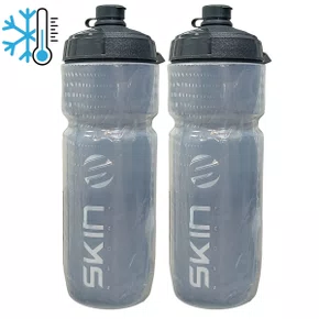 Kit Garrafa de Ciclismo Skin Sport Fit Térmica 590ml 2 Unidades Kit Garrafa de Ciclismo Skin Sport Fit Térmica 590ml 2 Unidades