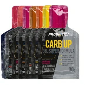Kit Gel Isotônico Probiotica Carb-Up Super Fórmula 7 Sabores Kit Gel Isotônico Probiotica Carb-Up Super Fórmula 7 Sabores