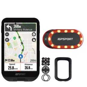 Kit GPS Igpsport IGS800 + Sinalizador Traseiro SR Mini 30 Lúmens Kit GPS Igpsport IGS800 + Sinalizador Traseiro SR Mini 30 Lúmens