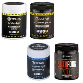 Kit Graxa de Bicicleta Solifes Rolamentos Cabos Suspensões e Carbono Kit Graxa de Bicicleta Solifes Rolamentos Cabos Suspensões e Carbono