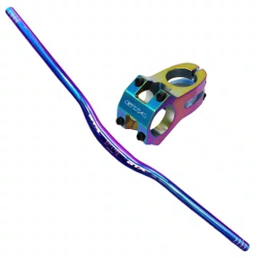 Kit Guidão de Bicicleta GTA Downhill 31.8 780mm + Mesa de Bicicleta GTA 3D 45mm 0° Camaleão