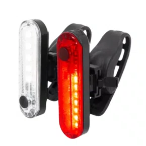 Kit Iluminação de Bicicleta Absolute Nero Slim Dianteiro e Traseiro