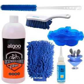 Kit Limpeza e Lubrificação Morgan Blue Escova Quick e Clean 7 Peças