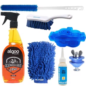 Kit Limpeza e Lubrificação Morgan Blue Escova Quick e Clean 7 Peças