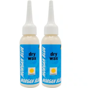 Kit Lubrificante de Bicicleta Morgan Blue Dry Wax 50ml  2 Unidades