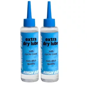 Kit Lubrificante de Bicicleta Morgan Blue Extra Dry Lube 125ml 2 Unidades