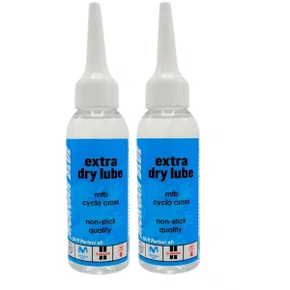 Kit Lubrificante de Bicicleta Morgan Blue Extra Dry Lube 50ml 2 Unidades