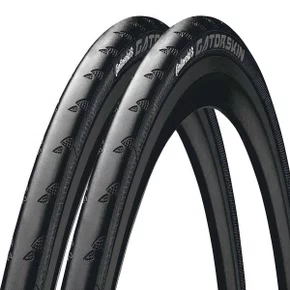 Kit Pneu de Bicicleta Continental Gatorskin Black Edition 700x25 2 Unidades