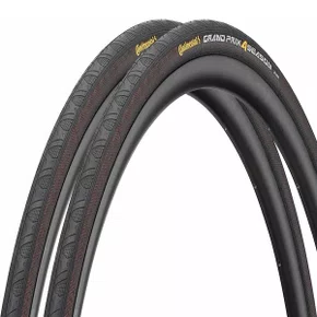 Kit Pneu de Bicicleta Continental Grand Prix 4Season 700x25 2 Unidades