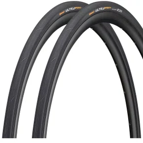 Kit Pneu de Bicicleta Continental Ultra Sport III 700x25c 2 Unidades Kit Pneu de Bicicleta Continental Ultra Sport III 700x25c 2 Unidades