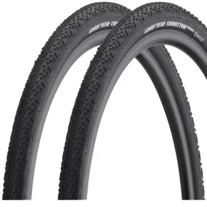 Kit Pneu de Bicicleta Gravel Goodyear Connector Ultimate 700X45 Tubeless 2 Unidades Kit Pneu de Bicicleta Gravel Goodyear Connector Ultimate 700X45 Tubeless 2 Unidades