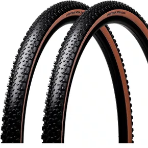 Kit Pneu de Bicicleta Gravel Goodyear Peak Ultimate 700x45 Tubeless 2 Unidades Bege Kit Pneu de Bicicleta Gravel Goodyear Peak Ultimate 700x45 Tubeless 2 Unidades Bege