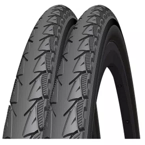 Kit Pneu de Bicicleta Rubena Flipper Classic 700x35 Gravel Urbano 2 unidades