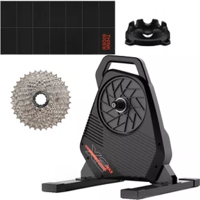 Kit Rolo de Treino ThinkRider X2-Max Smart + Tapete + Suporte de Roda + Cassete 11-34 12 vel