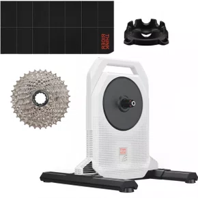 Kit Rolo de Treino ThinkRider XX-Pro Interativo 25° 2500 W + Tapete + Suporte de Roda + Cassete 11-34 12 vel