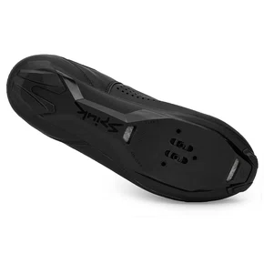 Kit Sapatilha de Ciclismo Spiuk Spray Road Speed Preta + Taco