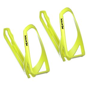 Suporte Garrafa de Ciclismo Rontek TRP Amarelo 2 Unidades Suporte Garrafa de Ciclismo Rontek TRP Amarelo 2 Unidades