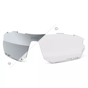 Lente de Óculos de Ciclismo Scicon Aerotech XL Fotocromática Silver Lente de Óculos de Ciclismo Scicon Aerotech XL Fotocromática Silver