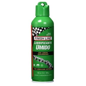 Lubrificante de Bicicleta Finish Line Aerosol Úmido 246ml Lubrificante de Bicicleta Finish Line Aerosol Úmido 246ml