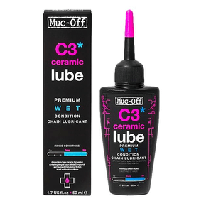Lubrificante de Bicicleta Muc-Off C3 Ceramic Lube Úmido 50ml Lubrificante de Bicicleta Muc-Off C3 Ceramic Lube Úmido 50ml