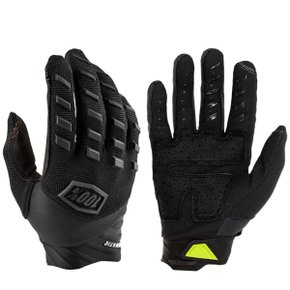 Luva de Ciclismo 100% Airmatic Preta Luva de Ciclismo 100% Airmatic Preta