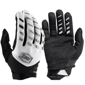 Luva de Ciclismo 100% Airmatic 22 Branca Luva de Ciclismo 100% Airmatic 22 Branca