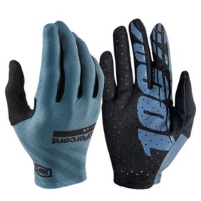 Luva de Ciclismo 100% Celium Slate Azul Luva de Ciclismo 100% Celium Slate Azul