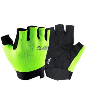 Luva de Ciclismo 100% Exceeda Gel Amarela Luva de Ciclismo 100% Exceeda Gel Amarela