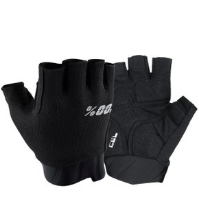 Luva de Ciclismo 100% Exceeda Gel Preta Luva de Ciclismo 100% Exceeda Gel Preta