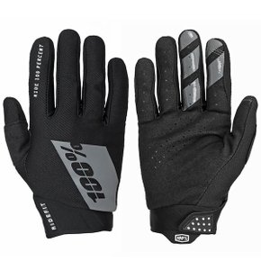 Luva de Ciclismo 100% Ridefit Preta Luva de Ciclismo 100% Ridefit Preta