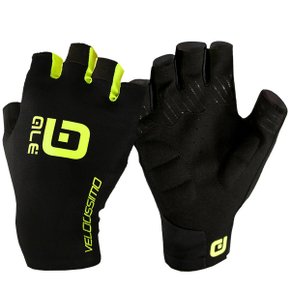Luva de Ciclismo ALÉ Velocissimo Preta
