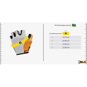 Luva de Ciclismo Dvorak 8203 Preta e Vermelha - Bike Point