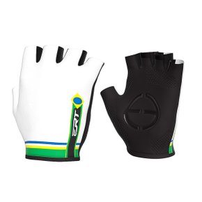 Luva de Ciclismo ERT  Campeão Brasileiro Branca Luva de Ciclismo ERT  Campeão Brasileiro Branca