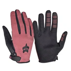 Luva de Ciclismo Fox Ranger Feminina Goiaba