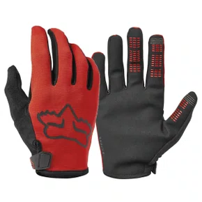 Luva de Ciclismo Fox Ranger Vermelha