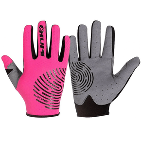 Luva de Ciclismo Hupi Biometria Feminina Rosa Luva de Ciclismo Hupi Biometria Feminina Rosa