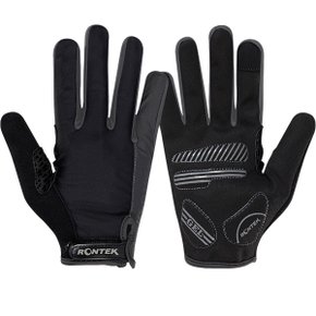 Luva de Ciclismo Rontek RT-50 Gel Preta Luva de Ciclismo Rontek RT-50 Gel Preta
