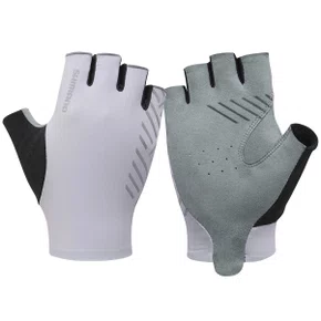 Luva de Ciclismo Shimano Advanced Cinza