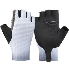 Luva de Ciclismo Shimano Advanced Race Gloves Branca