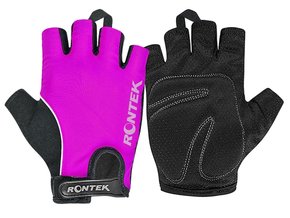 Luva de Ciclismo Rontek RT-10 Feminina Rosa Luva de Ciclismo Rontek RT-10 Feminina Rosa