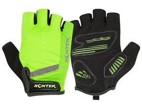 Luva de Ciclismo Rontek RT-20 Gel Verde Luva de Ciclismo Rontek RT-20 Gel Verde